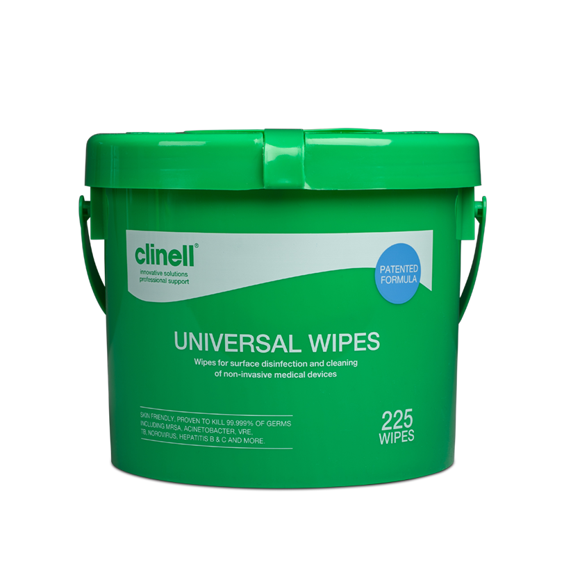 Clinell Universal Wipes Bucket 225