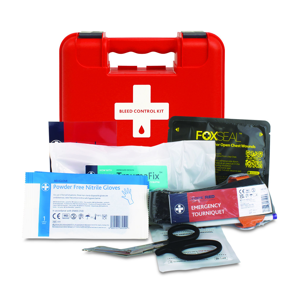 TraumaFix Bleed Control Kit in Titan Box