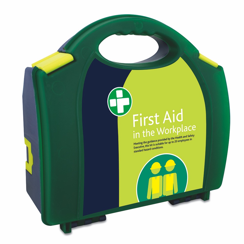 HSE 20 Person Workplace Kit in Green/Green Integral Aura Box