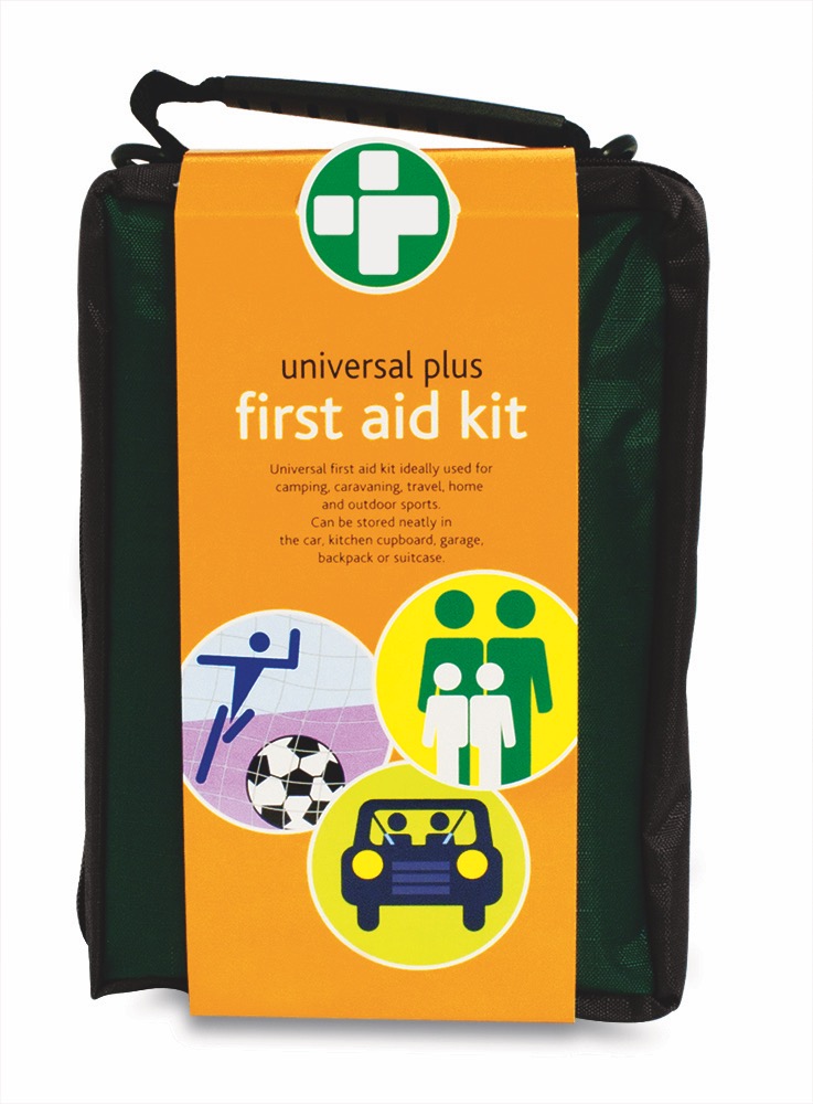 Large Universal First Aid Kit  in Green Stockholm Bag
