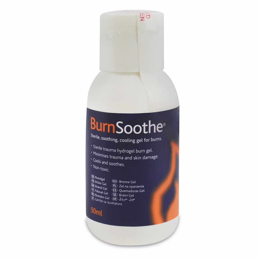 BurnSoothe Burn Gel, Bottle, 50ml Bottle, 50ml, 1 x  Box of 6