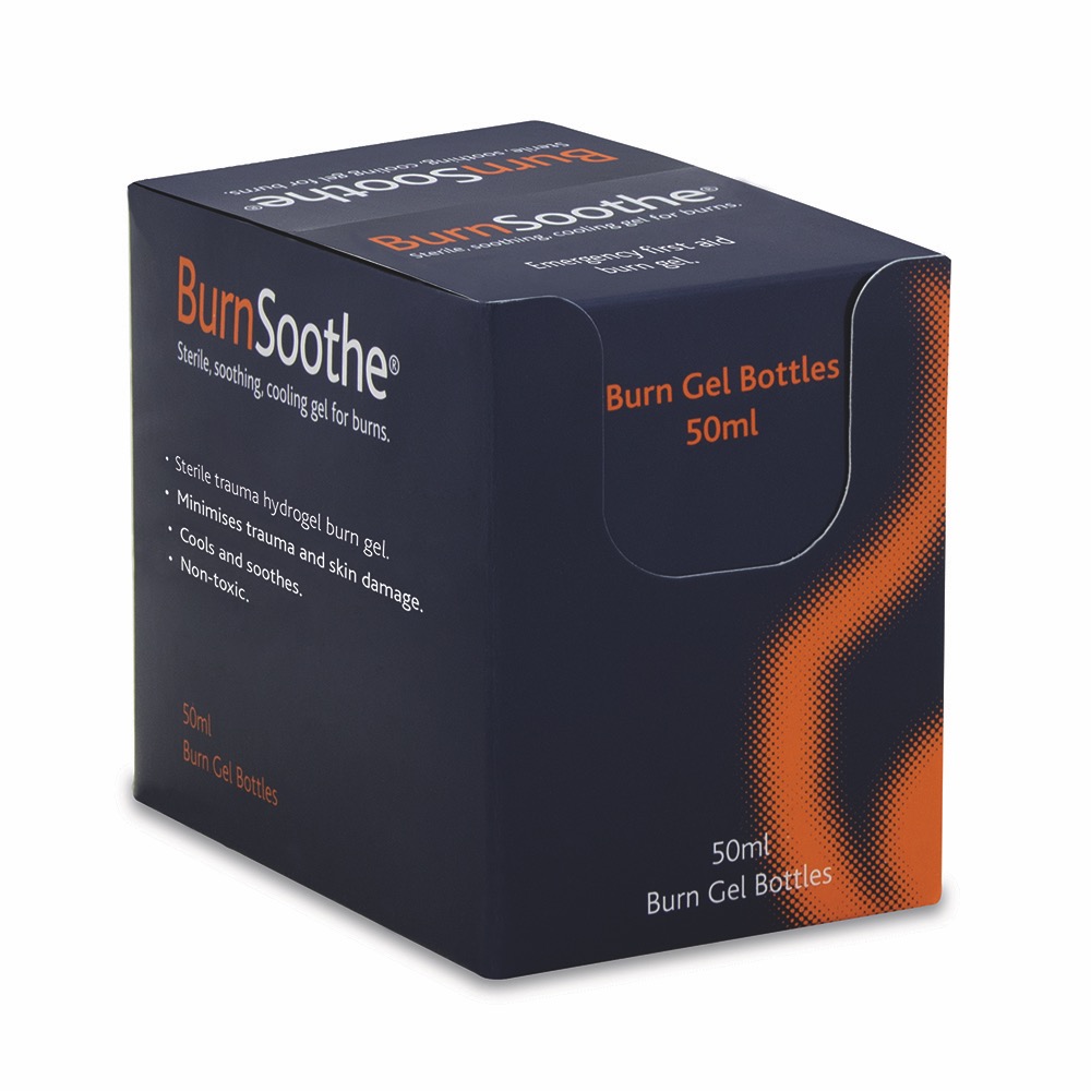 BurnSoothe Burn Gel, Bottle, 50ml Bottle, 50ml, 1 x  Box of 6