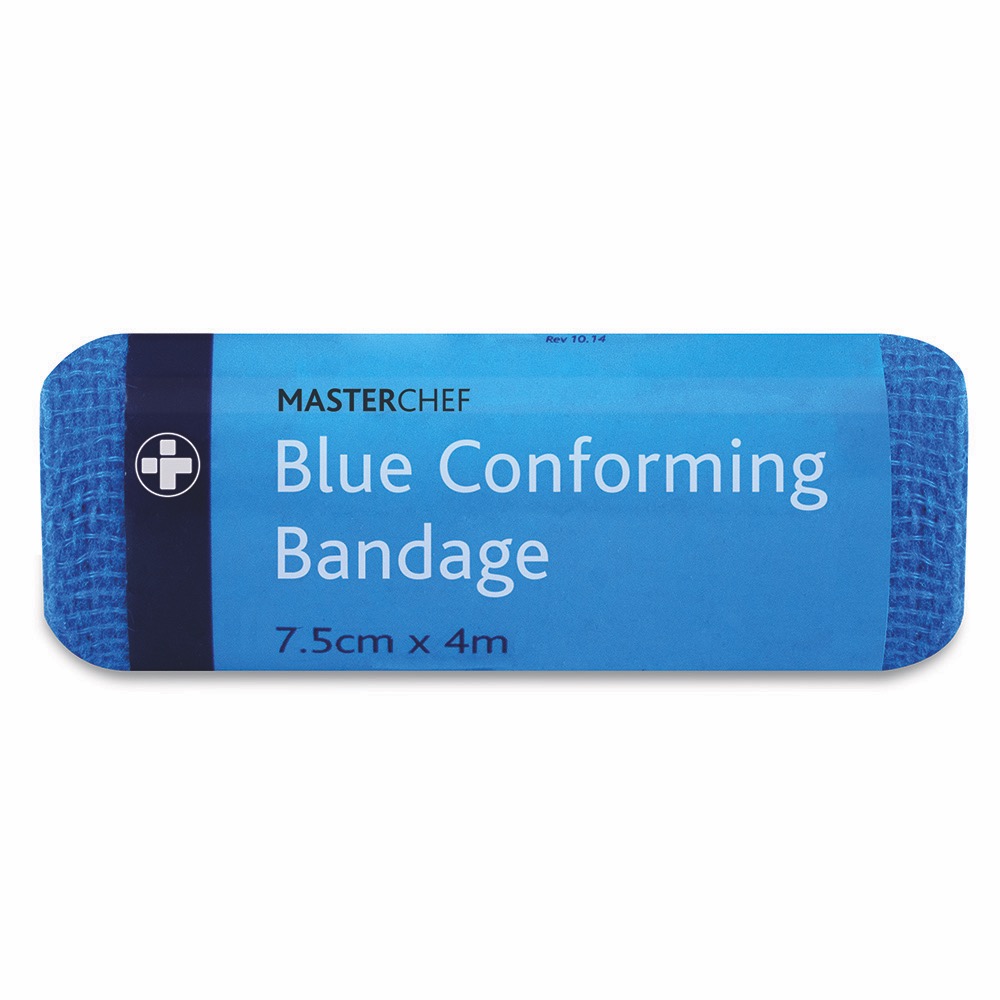 Reliform Conforming Bandage, Blue, 7.5cm x 4m, 10 x  Single Unit