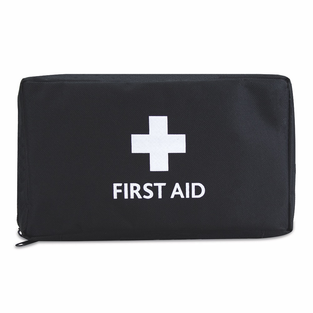 Professional Overseas First Aid Kit in Black Pouch