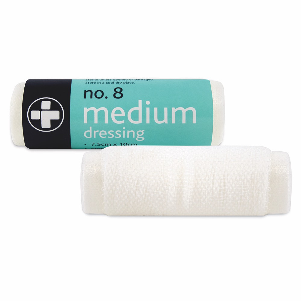 Medium Dressing , Unboxed, No.8, 10 x  Single Unit