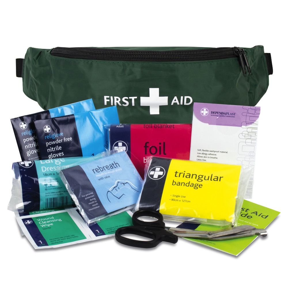 BS8599-1:2019 Personal Issue Workplace Kit in Riga Bum Bag