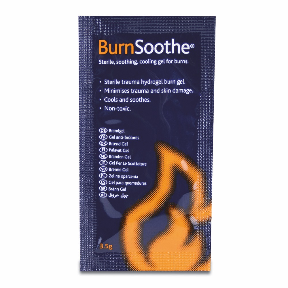 BurnSoothe Burn Gel, Sachet, 3.5g Sachet, 3.5g , 1 x  Box of 25