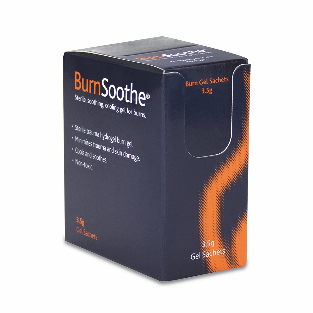 BurnSoothe Burn Gel, Sachet, 3.5g Sachet, 3.5g , 1 x  Box of 25