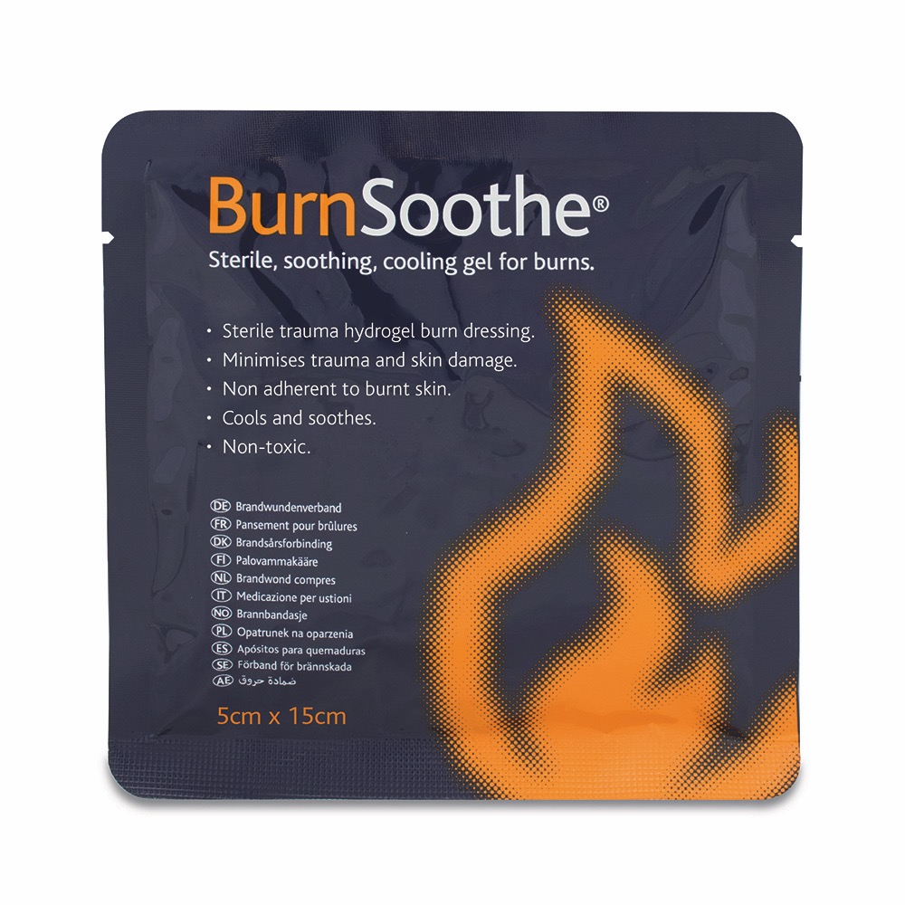 BurnSoothe Burn Dressing, 5cm x 15cm, 5cm x 15cm, 1 x  Box of 15
