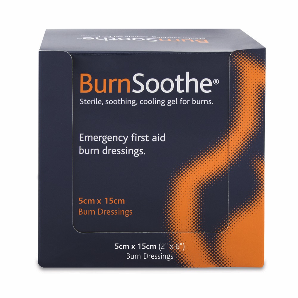 BurnSoothe Burn Dressing, 5cm x 15cm, 5cm x 15cm, 1 x  Box of 15