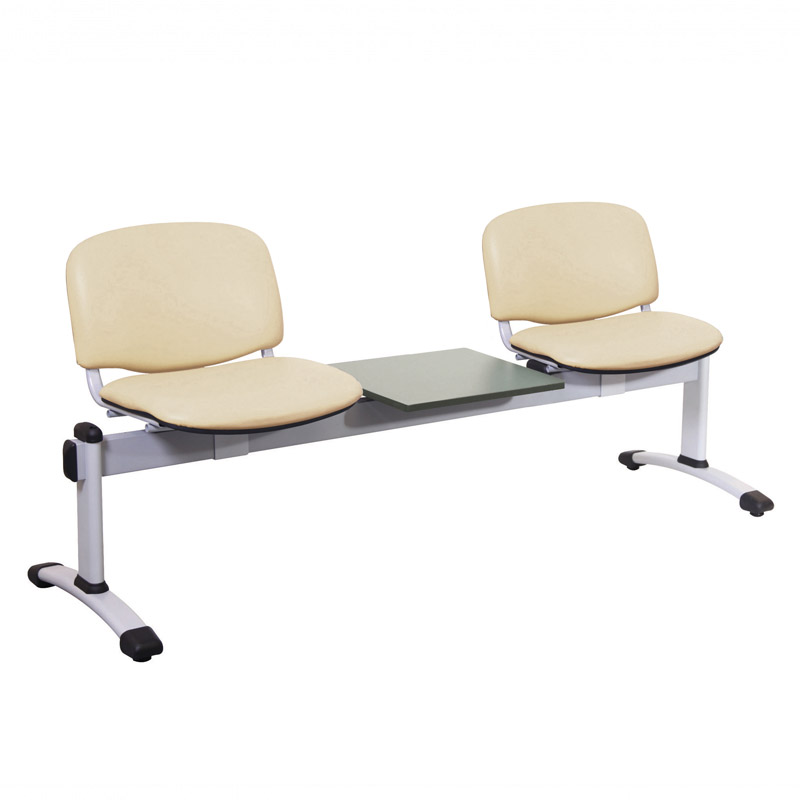 Sunflower ﻿Venus Visitor 2 Seat 1 Table Module - Inter/Vene Upholstery