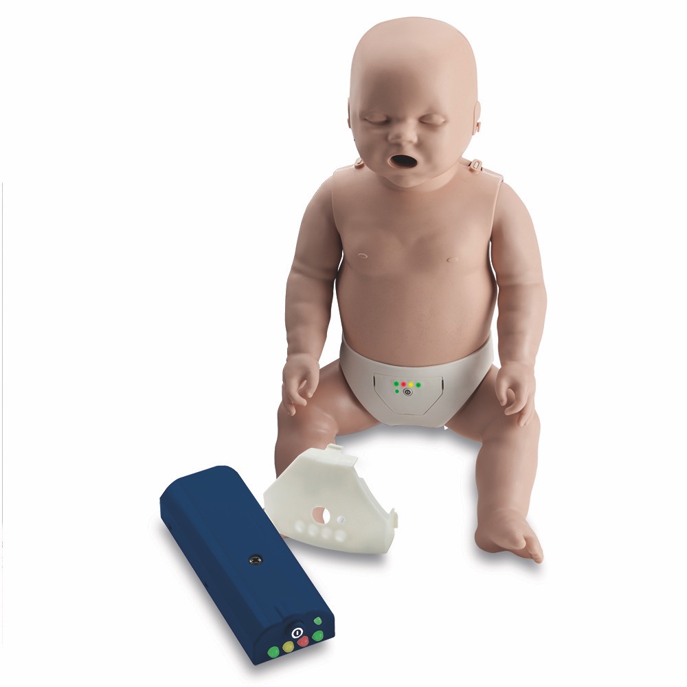 Prestan Professional Training Manikin Infant with CPR Monitor inc 10 Lung Bags, Infant, Infant, 1 x  Single