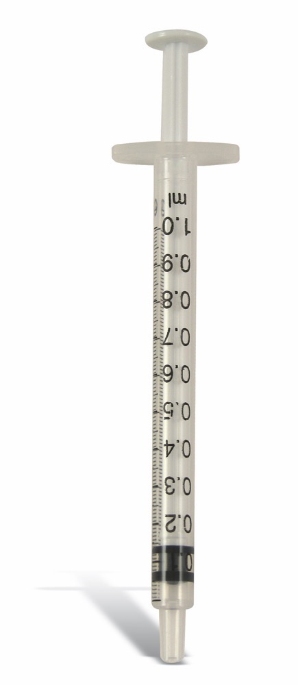 Syringe, 1ml , 1 x  Box of 100