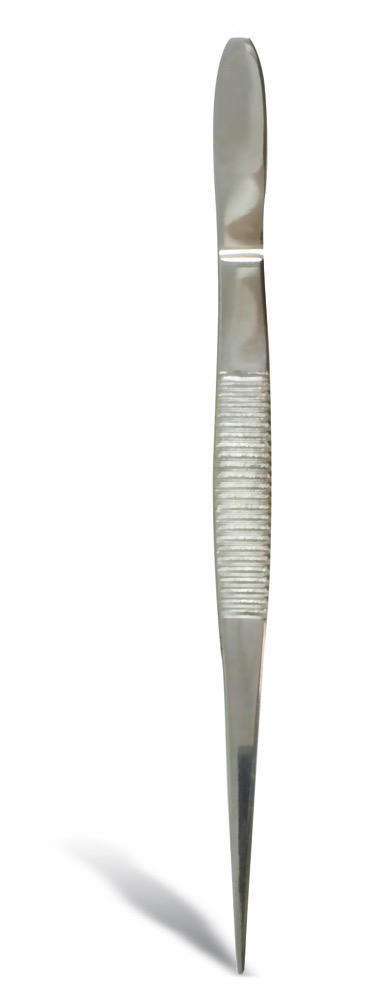 Pointed Splinter Forceps Sharp , Stainless Steel , 4.5