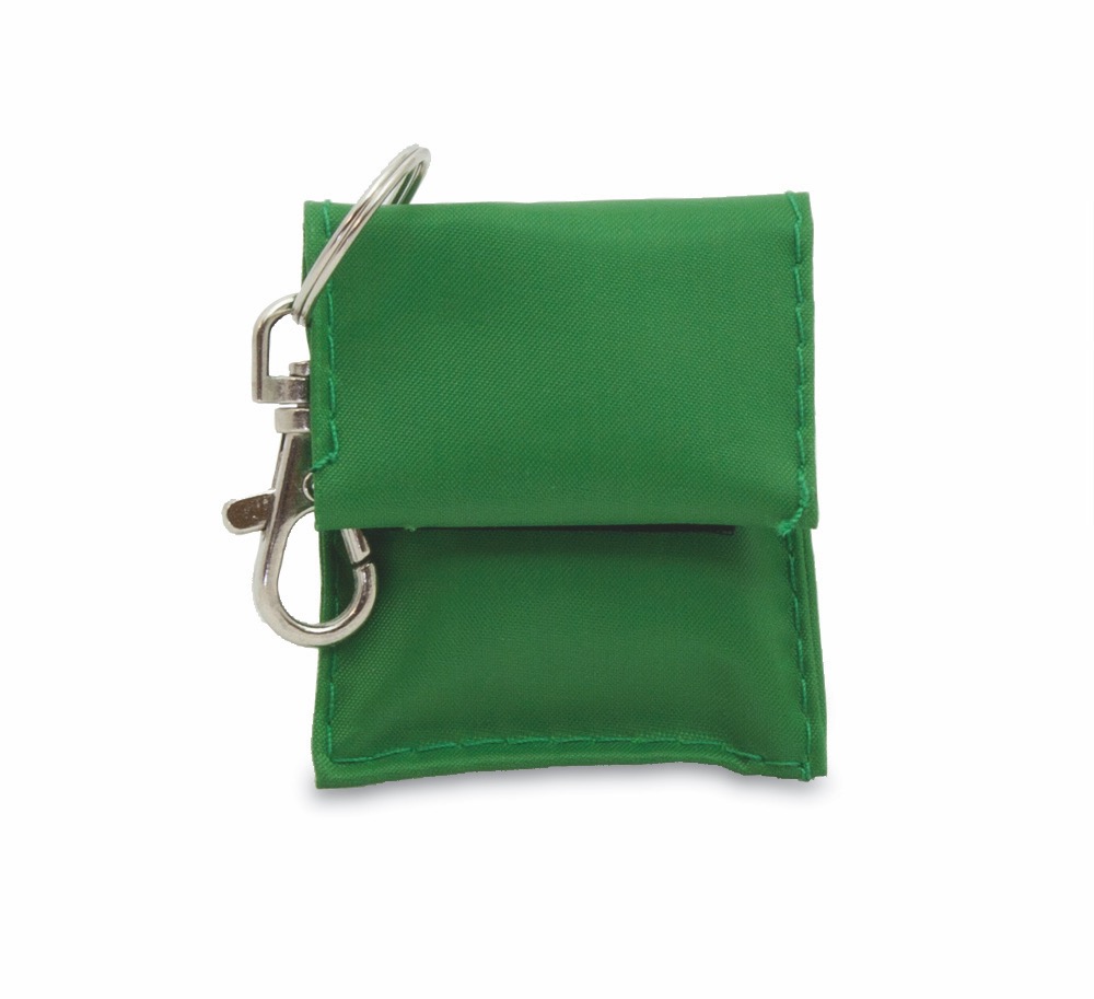 Rebreath with Valve, in Keyring Pouch - Plain, Plain, 10 x  Single Unit