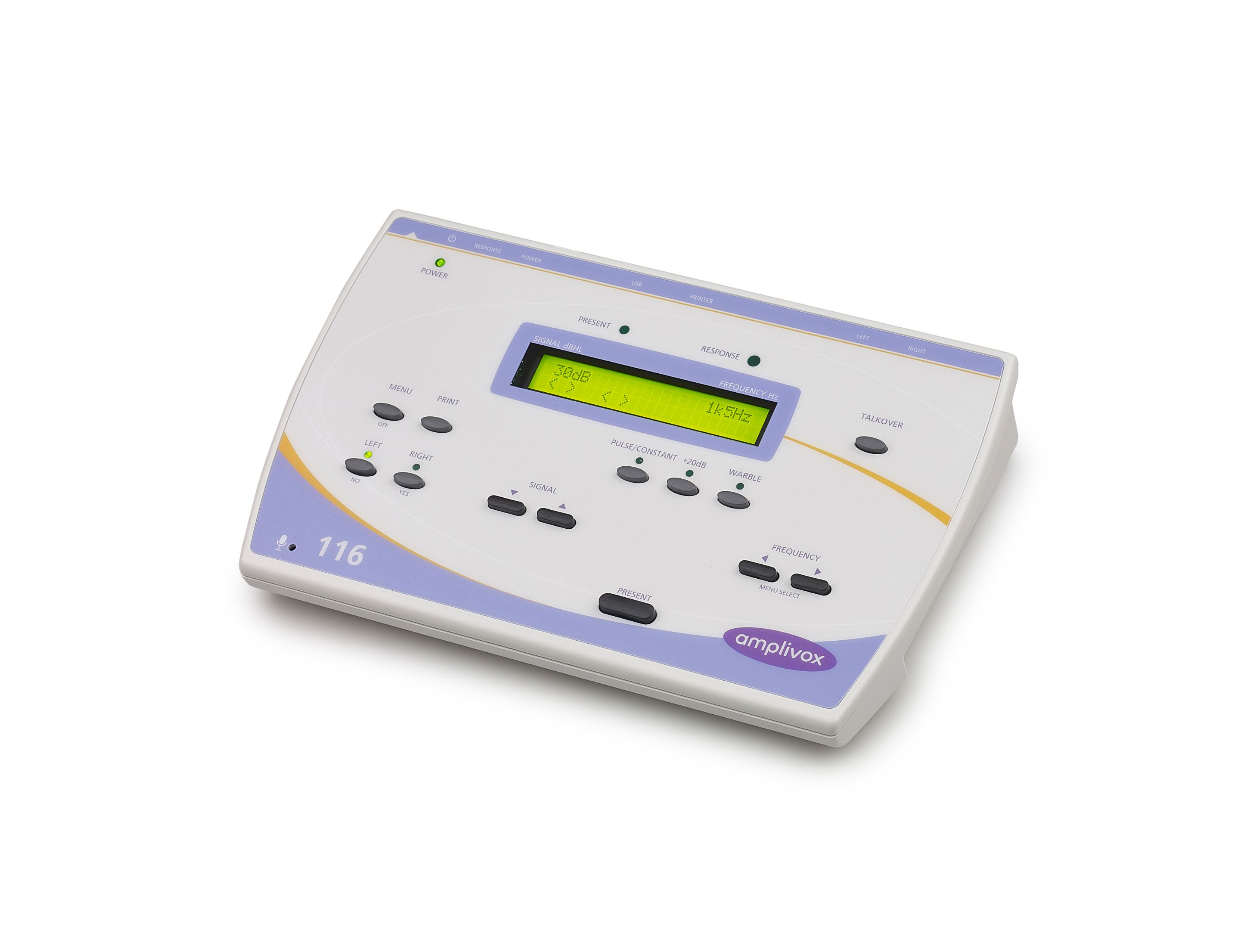 Amplivox 116 Screening Audiometer with Audiocups