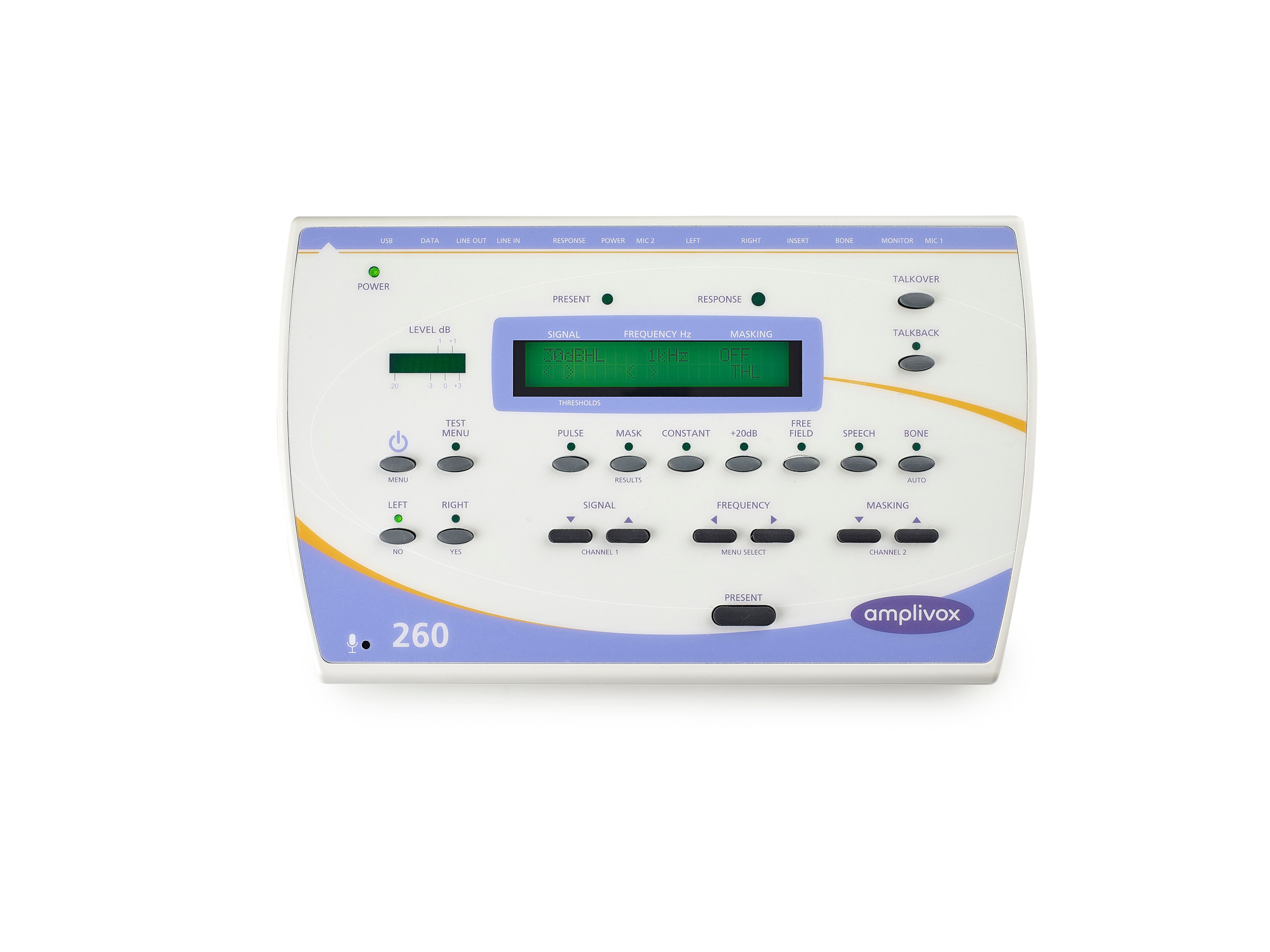 Amplivox 260 Diagnostic Audiometer with Audiocups