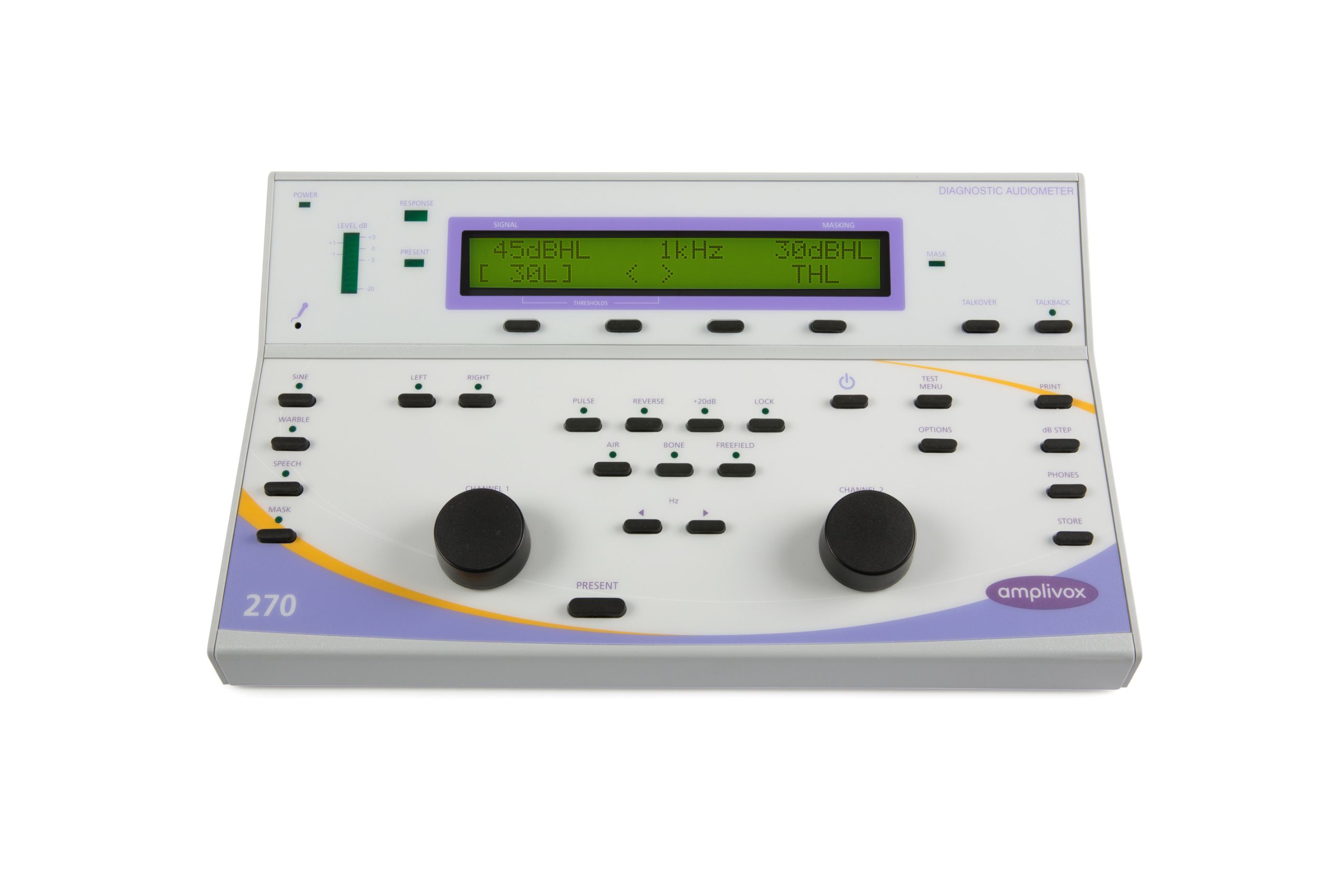 Amplivox 270 Diagnostic Audiometer with Audiocups