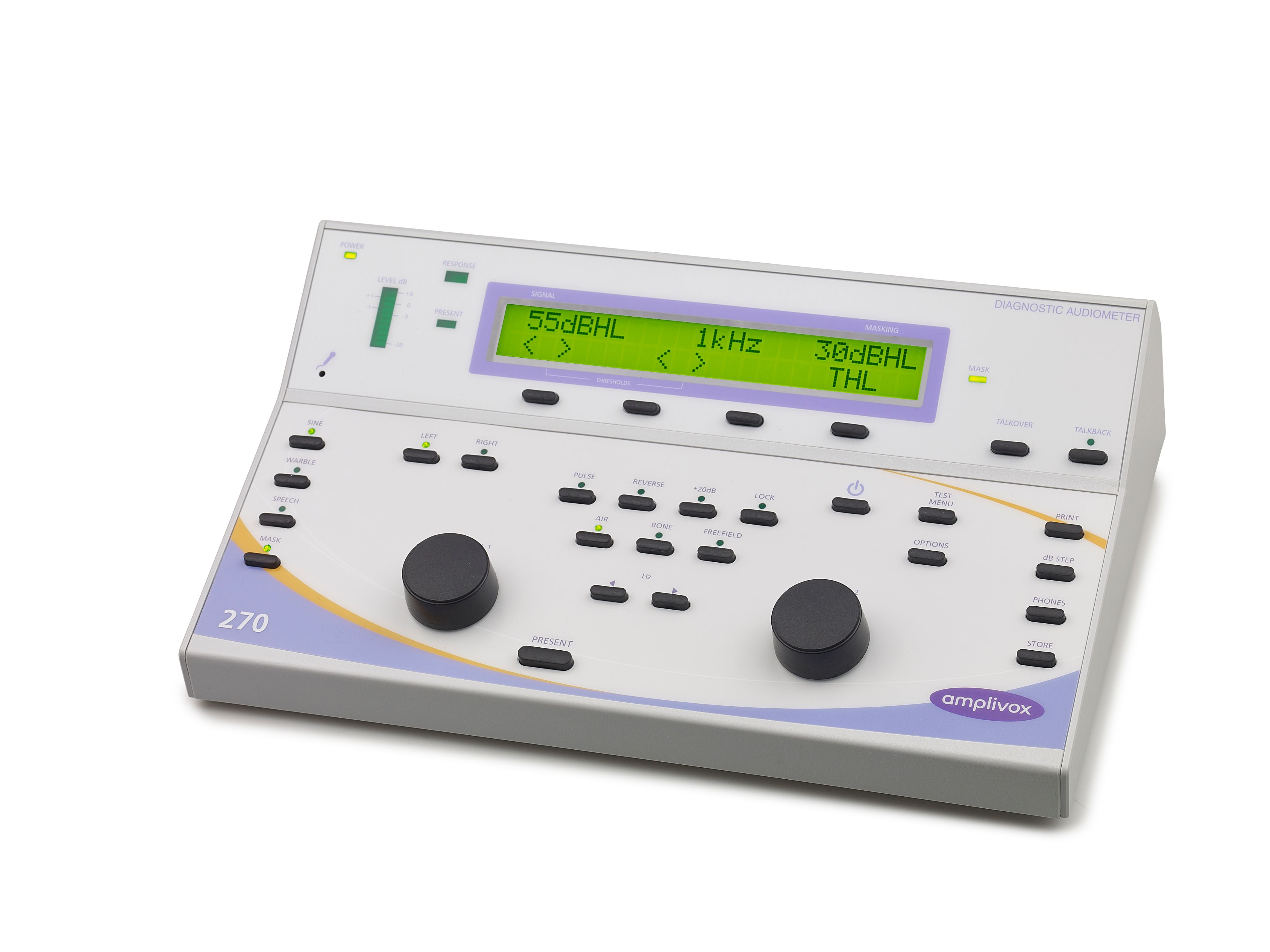 Amplivox 270 Diagnostic Audiometer with Audiocups
