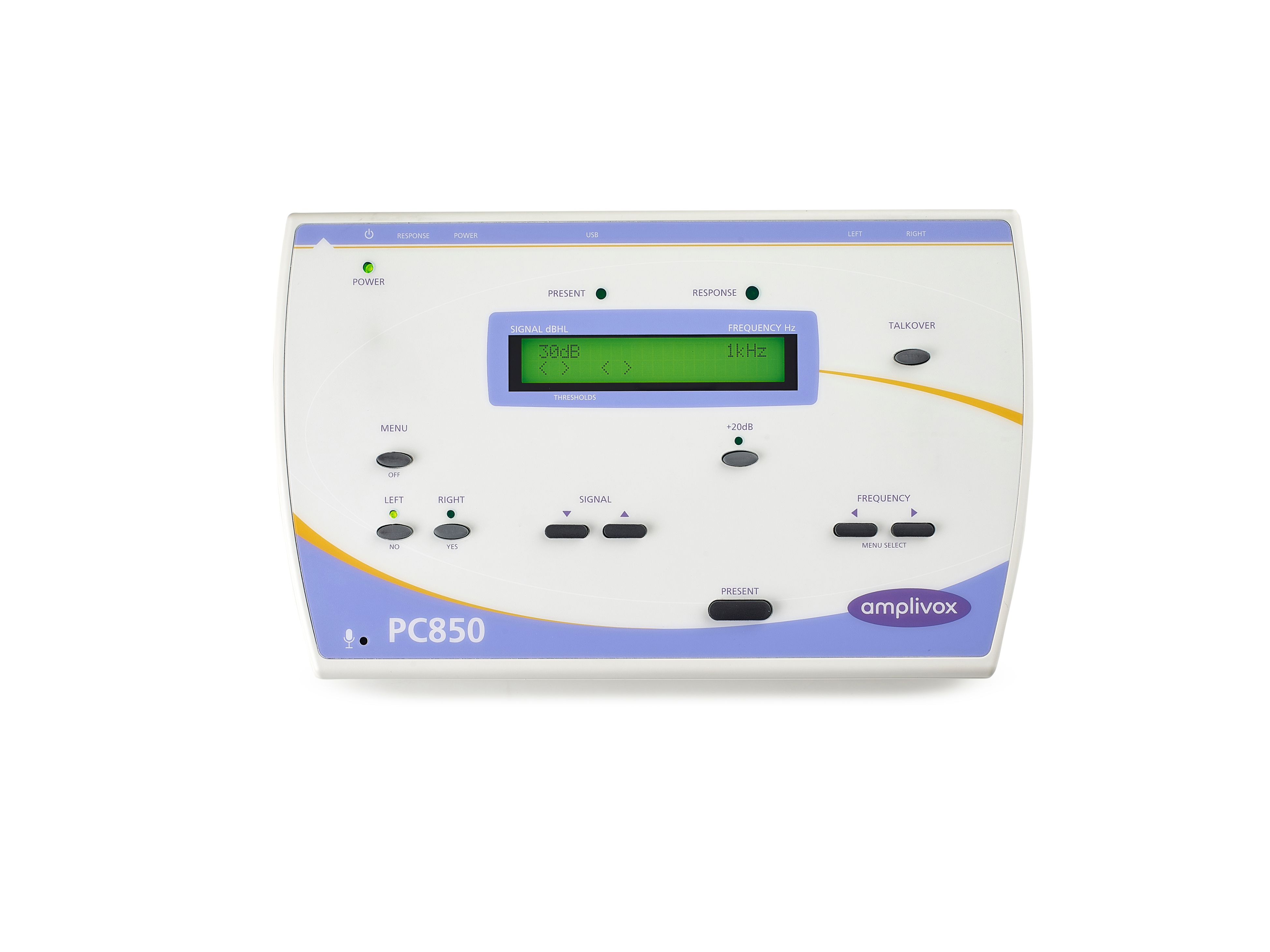 Amplivox PC850 Screening Audiometer with Audiocups
