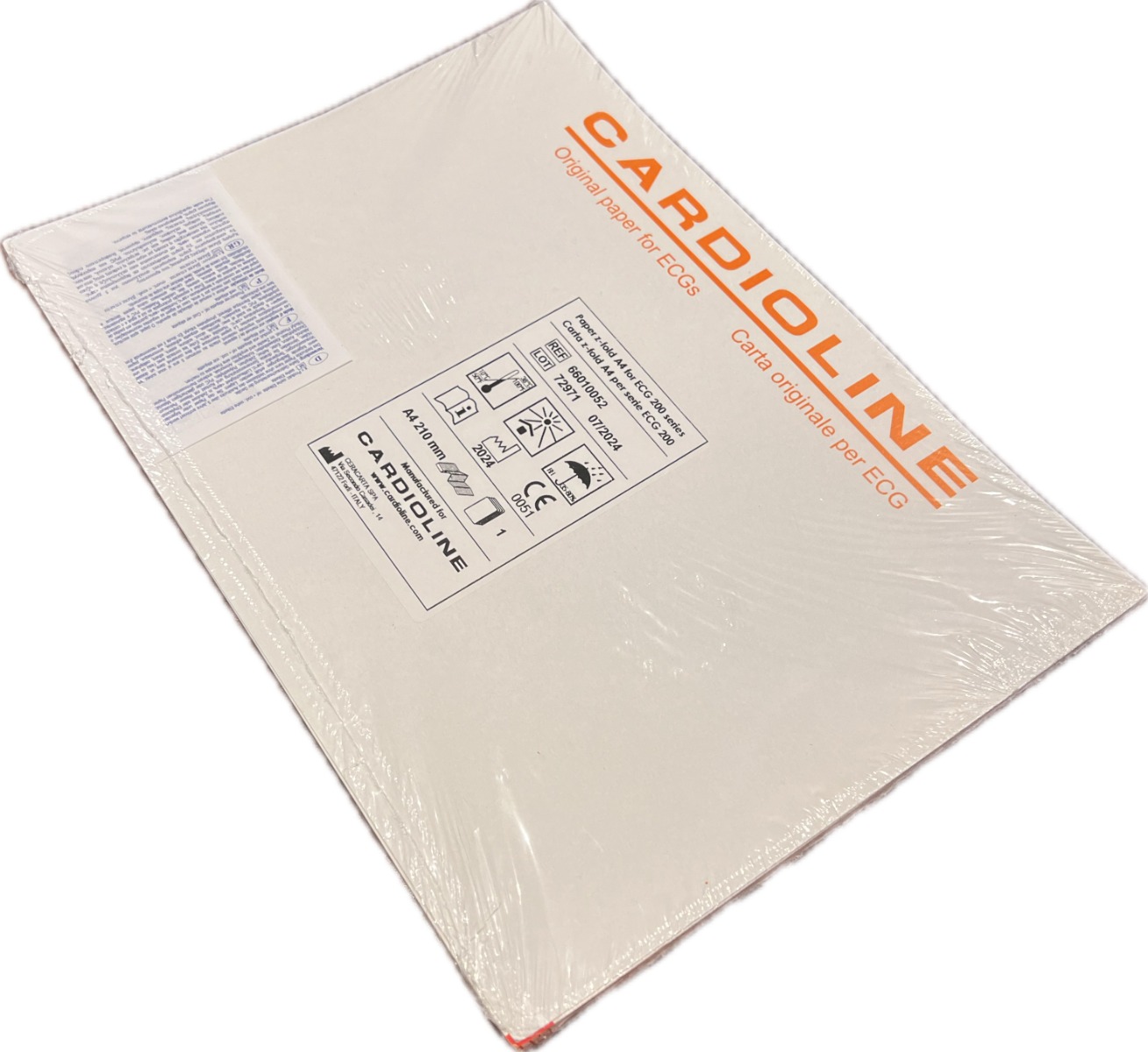 Cardioline z-fold ECG Paper for 200L/S