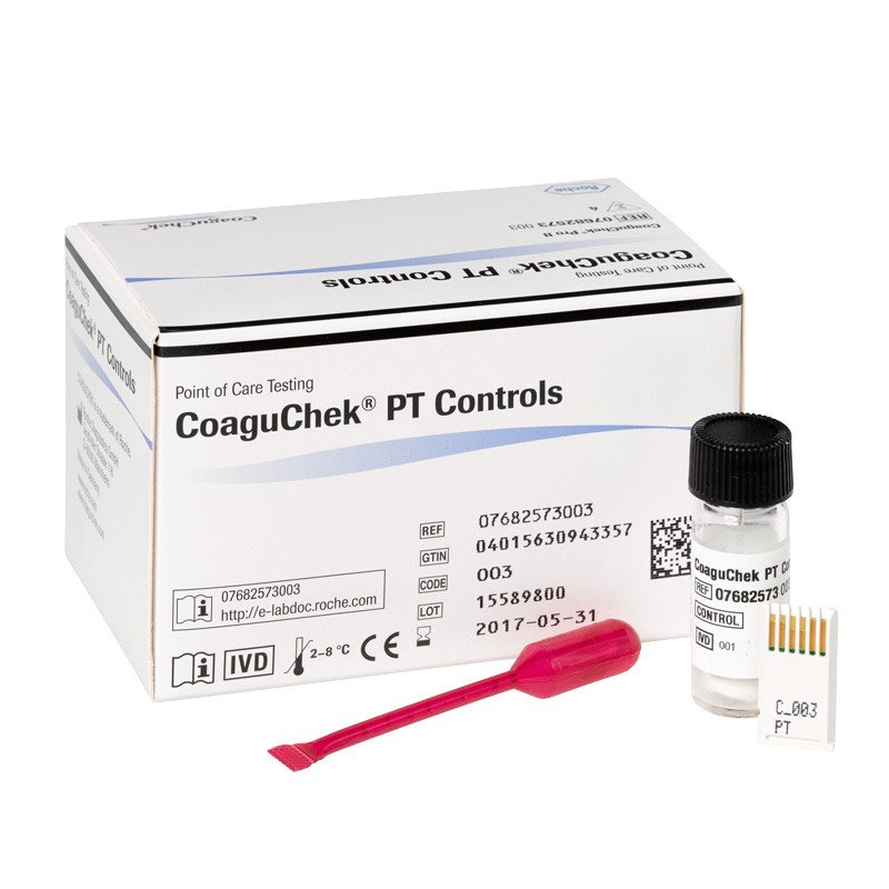 Roche CoaguChek PT Controls - Levels 1 and 2