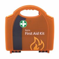 Burns First Aid Kit, in Orange/Orange Integral Aura Box, 22.5cmH x 23cmW x 9.5cmD, 1 x  Single Unit