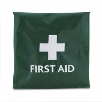 Burns Mini First Aid Kit, in Green Vinyl Pouch, 16cmH x 18cmW, 1 x  Single Unit