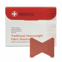 Dependaplast Traditional Fabric Plasters, Sterile, Fingertip , 10 x  Box of 50