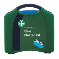 Dependaplast Blue Plaster Kit, in Large Green/Blue Compact Aura, 20.5cmH x 20cmW x 6.5cmD, 1 x  Box of 200