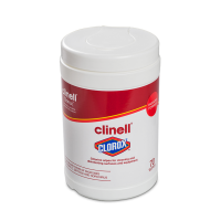 Clinell Clorox (5200ppm chlorine) Tub of 70 wipes