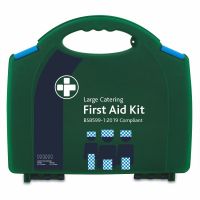 BS8599-1:2019 Large Catering Kit in Green/Blue Integral Aura Box