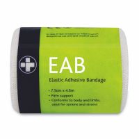 White Elastic Adhesive Bandage (single) 7.5cm x 4.5m