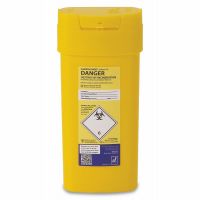 Reliance 0.6 Litre Yellow Sharps Bin