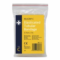 Religrip Elasticated Tubular Bandage , Natural, Size C 1m, 10 x  Single Unit
