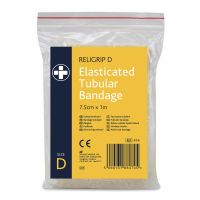 Religrip Elasticated Tubular Bandage , Natural, Size D 1m, 10 x  Single Unit