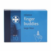 Finger Buddies - Blue, Blue , Large , 1 x  Single Unit