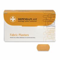 Dependaplast Advanced Fabric Plasters, Sterile, 4cm x 2cm , 10 x  Box of 100