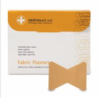 Dependaplast Advanced Fabric Plasters, Sterile, Fingertip , Box of 50
