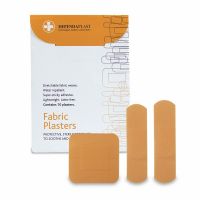 Dependaplast Advanced Fabric Plasters, Sterile, Assorted , 50 Wallet of 20