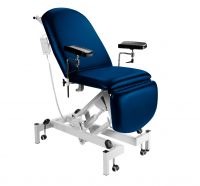 Sunflower Fusion Phlebotomy Chair - Electric Height Adjustment, Gas Assisted Head & Foot Sections
