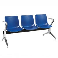 Sunflower Neptune Visitor 3 Seat Module - 3 Moulded Seats