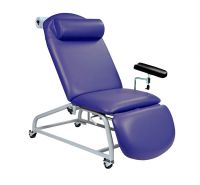 Sunflower Fixed Height Reclining Phlebotomy Chair with 4 Locking castors