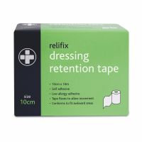 Relifix Adhesive Dressing Tape , 10cm x 10m, 5 Single Unit