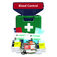 Public Access Trauma (PAcT) First Aid Kit - AuraPoint Bleed Control - Titan Box - Large - Green