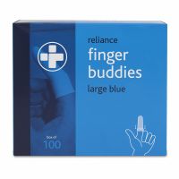 Finger Buddies - Blue, Blue , Large , 1 x  Single Unit