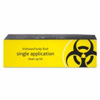 1 Application Body Fluid Clean-up Kit, Refill Single Application Kit, Boxed