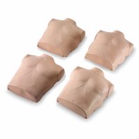 Prestan Torso Skin Replacement for Adult Manikin, Medium Skin, Adult, 1 x  Pack of 4