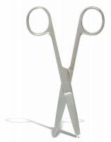 Nurses Scissors , S/B Stainless Steel, 5" (12.5cm), 1 x  Single Unit