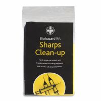 1 Application Kit Sharps Clean-up Kit, Refill Single Application Kit, Boxed